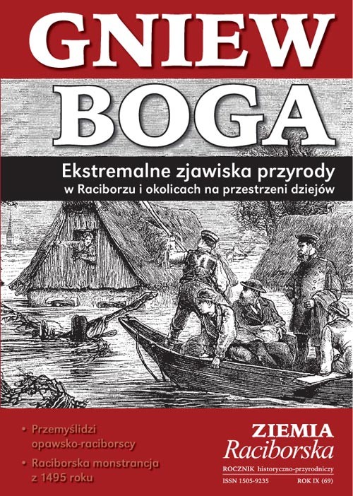 Image of Gniew Boga. Ekstremalne zjawiska przyrody w Raciborzu i okolicach na przestrzeni dziejów