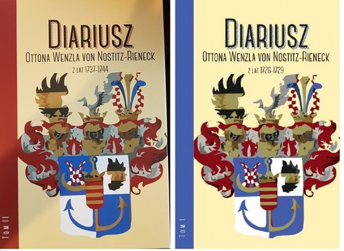 Image of Diariusz Ottona Wenzla von Nostitz-Rieneck, Tom 1: 1726-1729; Tom2I: 1737-1744