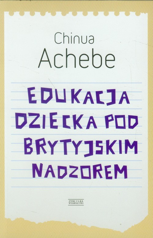 Image of Edukacja dziecka pod brytyjskim nadzorem