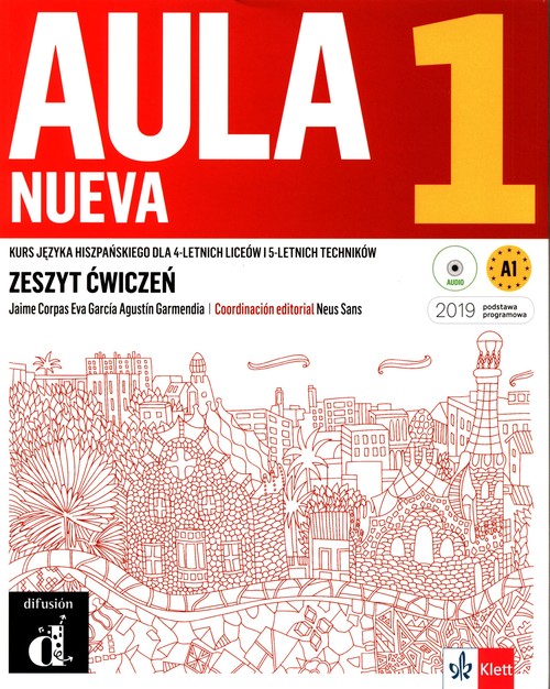 Image of Aula Nueva 1 Zeszyt ćwiczeń z płytą CD Liceum i technikum