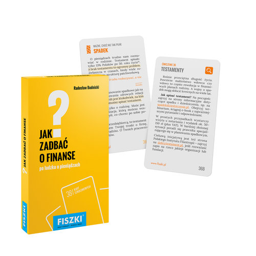 Image of Fiszki Jak zadbać o finanse