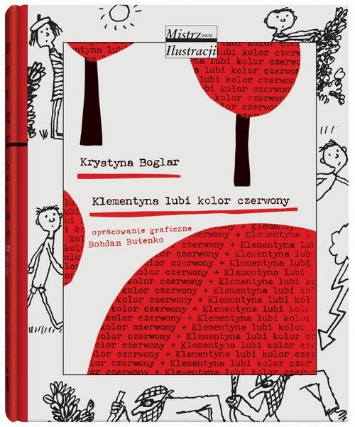 Image of Klementyna lubi kolor czerwony