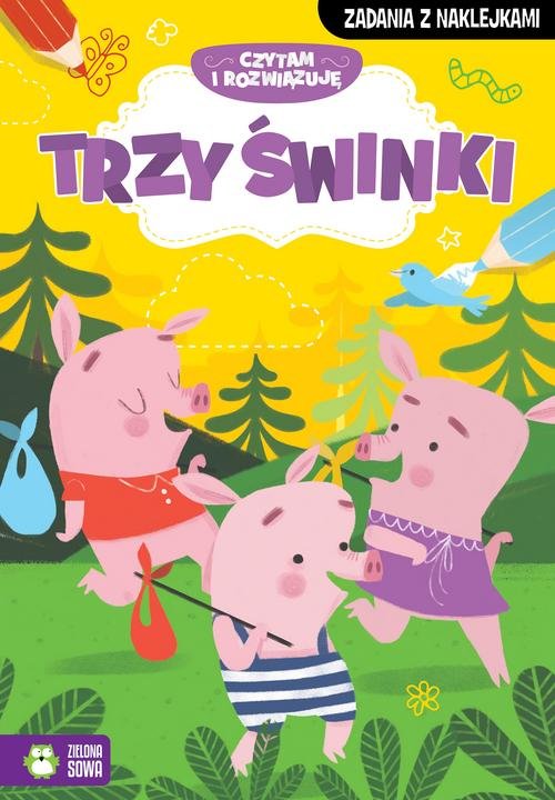 Image of Czytam i rozwiązuję Trzy małe świnki