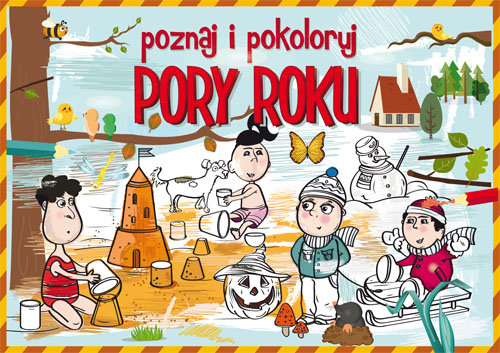Image of Poznaj i pokoloruj Pory roku