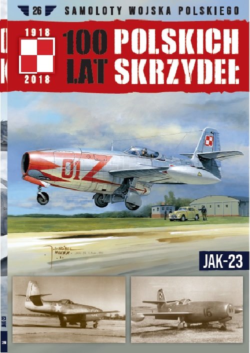 Image of 100 lat polskich skrzydeł t.26 JAK-23