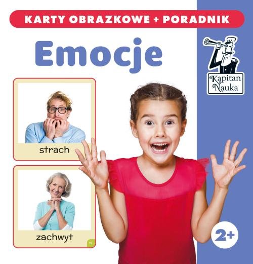 Image of Kapitan Nauka Emocje karty obrazkowe + poradnik