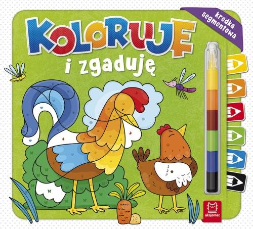 Image of Koloruję i zgaduję Kredka segmentowa