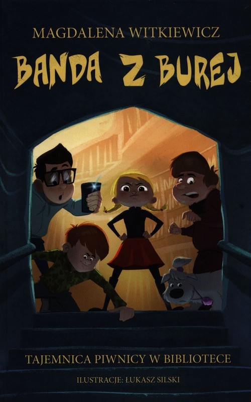 Image of Banda z Burej Tajemnica piwnicy w bibliotece