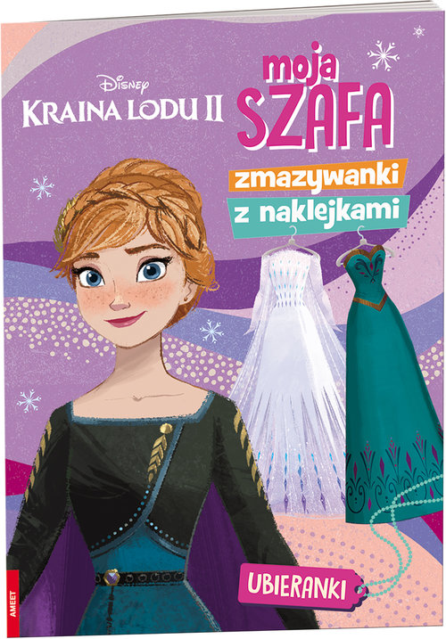 Image of Kraina Lodu II Moja szafa Zmazywanki z naklejkami
