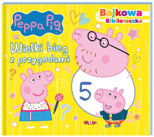 Image of Peppa Pig Bajkowa biblioteczka Wielki bieg z przygodami