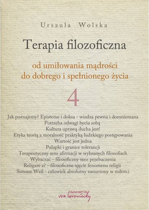 Image of Terapia Filozoficzna 4