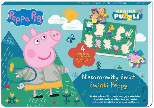 Image of Peppa Pig Kraina puzzli Niesamowity świat świnki Peppy