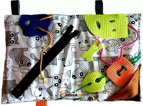 Image of Książeczka sensoryczno-manipulacyjna Radosne pieski