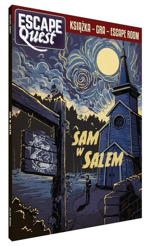 Image of Escape Quest Sam w Salem Książka Gra