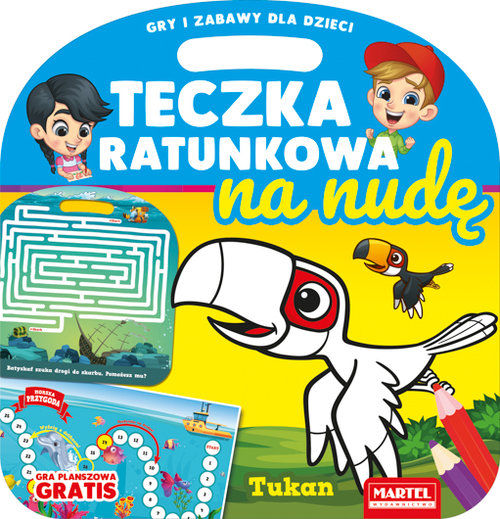 Image of Teczka ratunkowa na nudę z grą Tukan