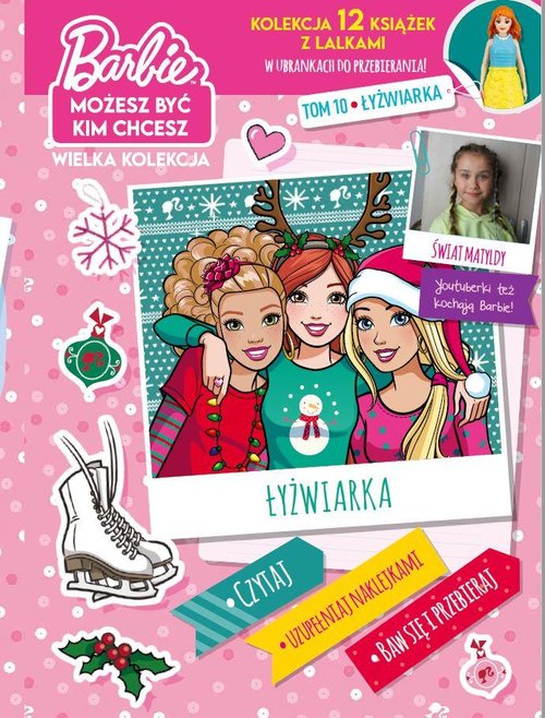 Image of Barbie Możesz być kim chcesz 10 Łyżwiarka