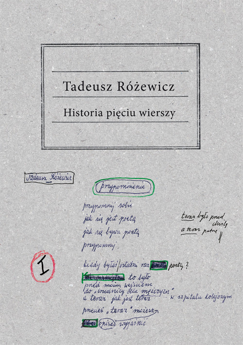 Image of Historia pięciu wierszy