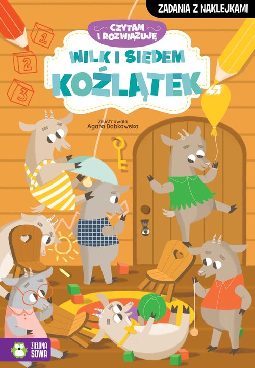 Image of Czytam i rozwiązuję Wilk i siedem koźlątek