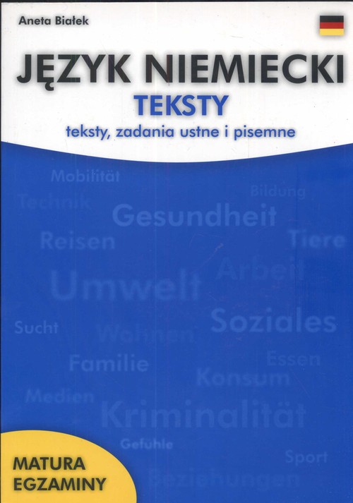 Image of Język niemiecki Teksty zadania ustne i pisemne