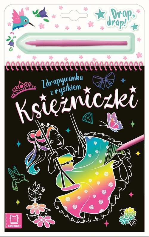 Image of Księżniczki Zdrapywanka z rysikiem