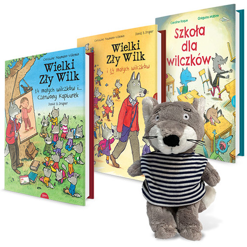 Image of Wielki zły wilk zestaw książeczek
