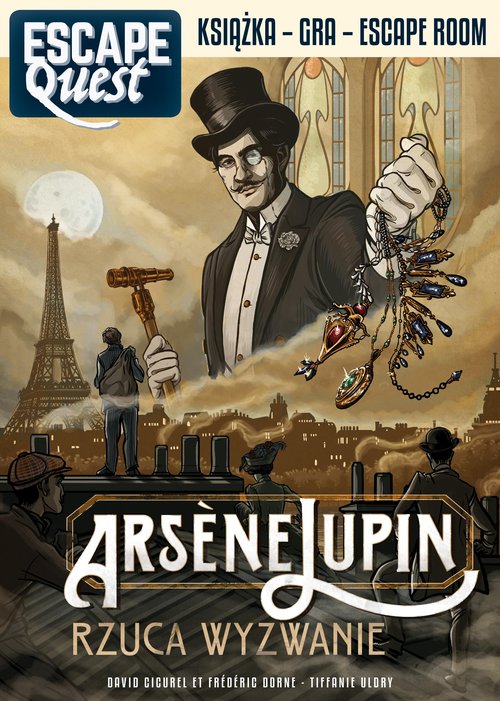 Image of Arsene Lupin rzuca wyzwanie Escape Quest