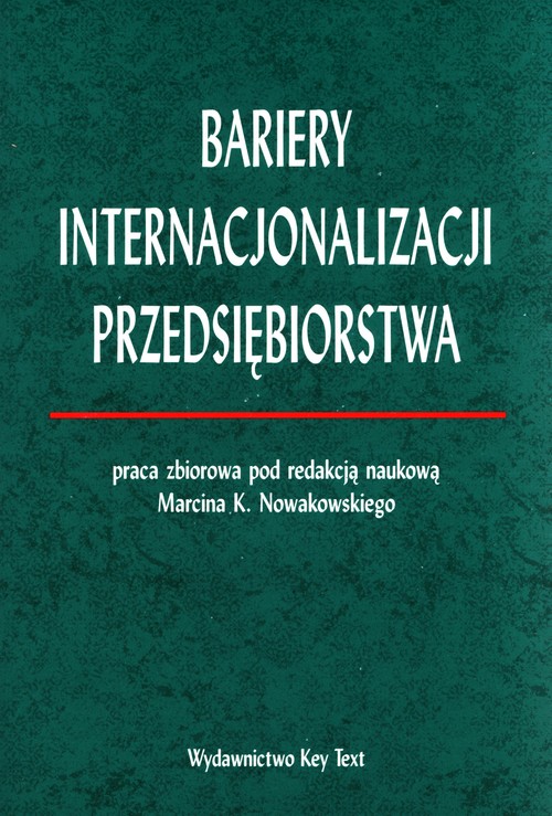 Image of Bariery internacjonalizacji przedsiębiorstwa