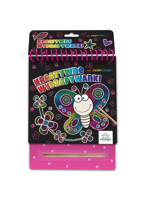 Image of Kreatywne wydrapywanki dla dziewczynek