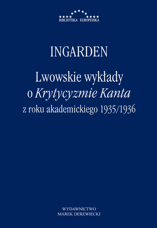 Image of Lwowskie wykłady o Krytyzmie Kanta z roku akademickiego 1935/1936