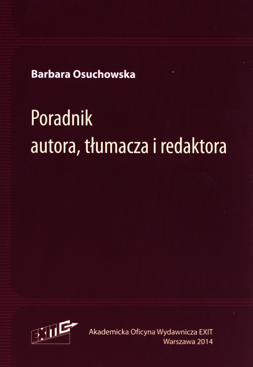 Image of Poradnik autora, tłumacza i redaktora
