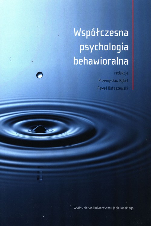 Image of Współczesna psychologia behawioralna