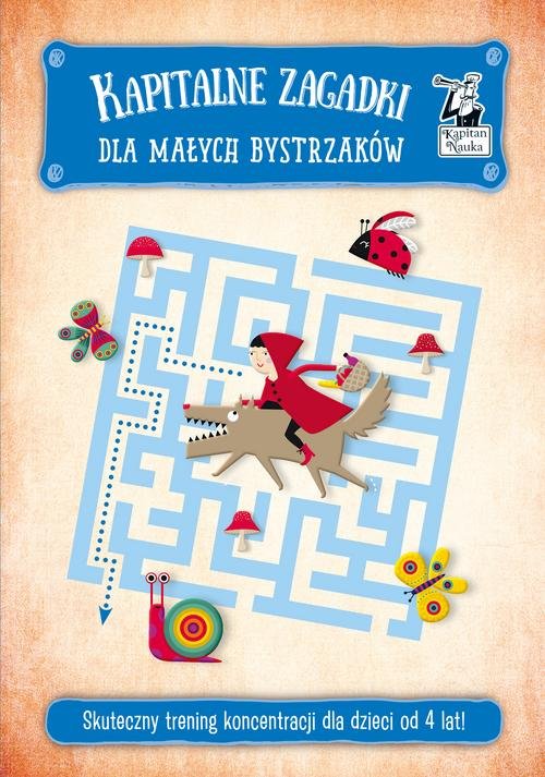 Image of Kapitalne zagadki dla małych bystrzaków Kapitan Nauka