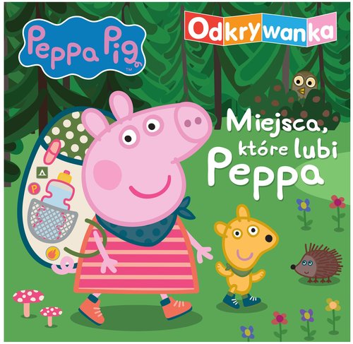 Image of Peppa Pig Odkrywanka Miejsca, które lubi Peppa