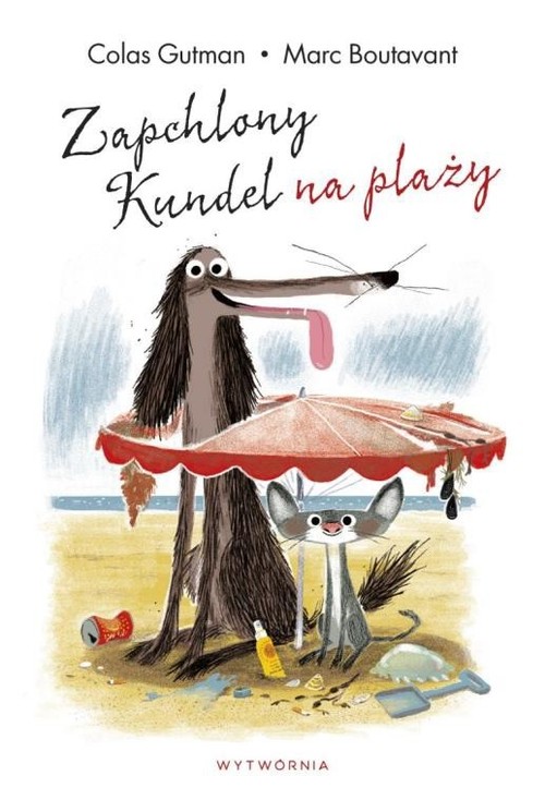 Image of Zapchlony kundel na plaży
