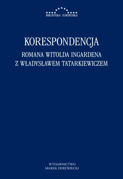 Image of Korespondencja Romana Witolda Ingardena z Władysławem Tatarkiewiczem
