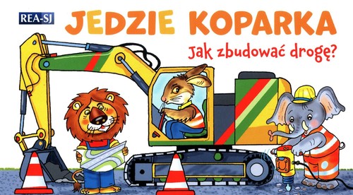 Image of Jedzie koparka rozkładanka