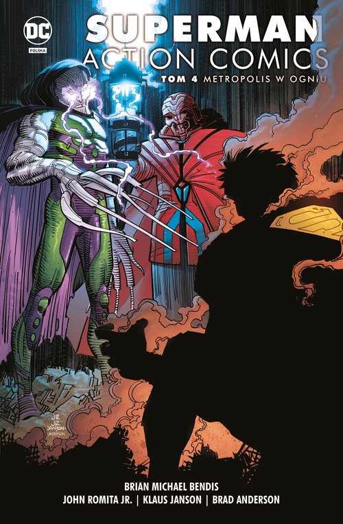 Image of Superman Action Comics Metropolis w ogniu Tom 4