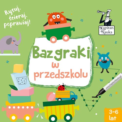 Image of Kapitan Nauka Bazgraki w przedszkolu (3-6 lat)
