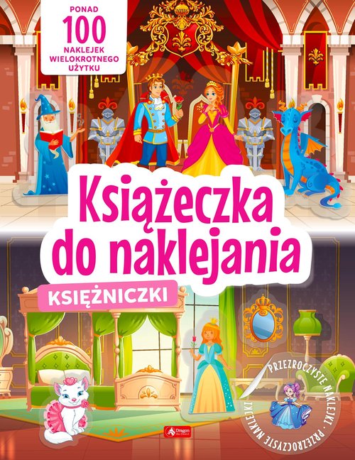 Image of Księżniczki Książeczka do naklejania