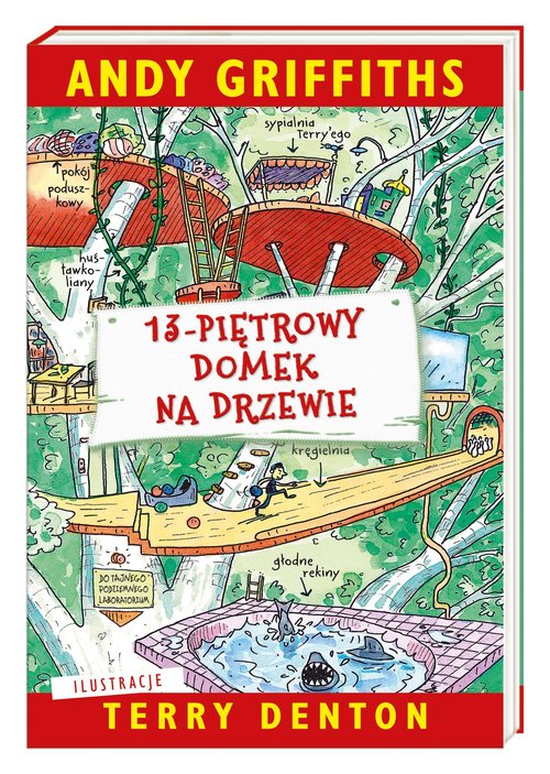 Image of 13-piętrowy domek na drzewie
