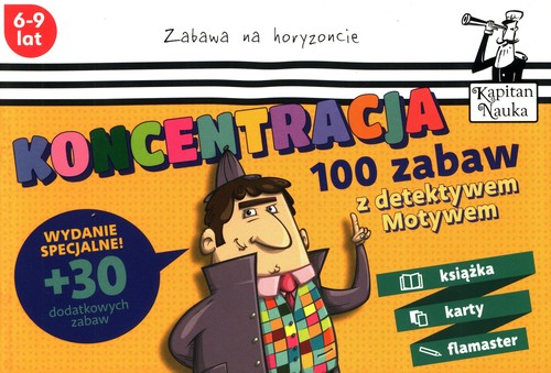 Image of 100 zabaw z detektywem Motywem Koncentracja