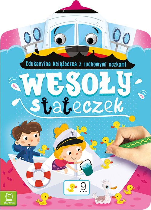 Image of Wesoły stateczek Edukacyjna książeczka z ruchomymi oczkami