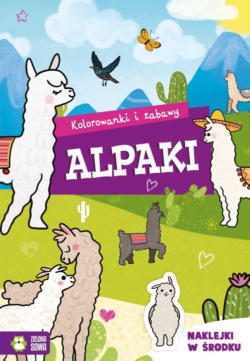 Image of Kolorowanki i zabawy Alpaki