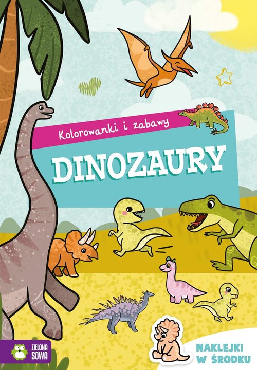 Image of Kolorowanki i zabawy Dinozaury
