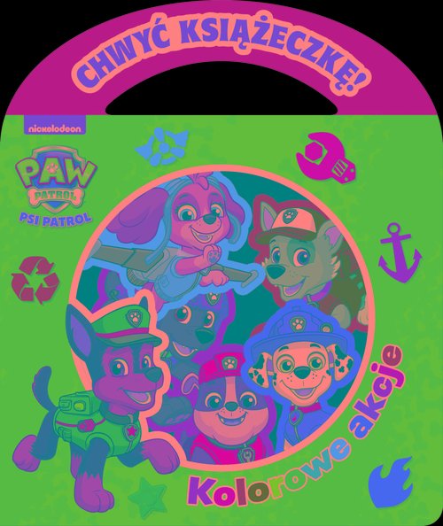 Image of Psi Patrol Chwyć Książeczkę Kolorowe akcje