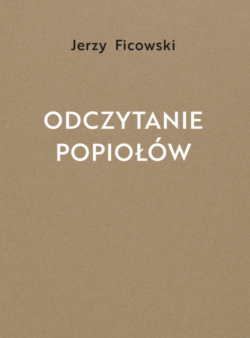 Image of Odczytanie popiołów