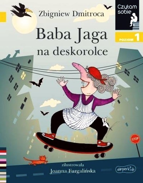 Image of Baba Jaga na deskorolce Czytam sobie Poziom 1