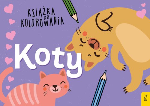 Image of Książka do kolorowania Koty