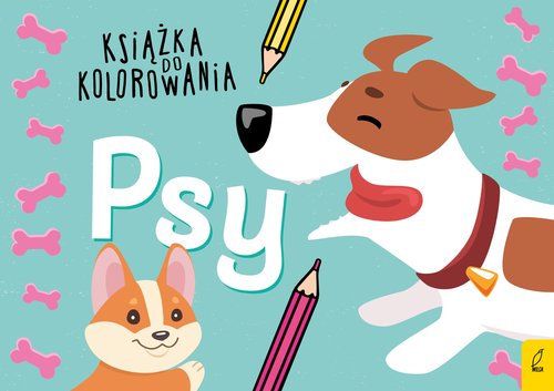 Image of Książka do kolorowania Psy