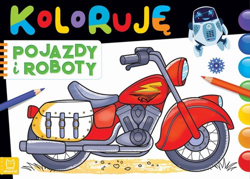 Image of Koloruję pojazdy i roboty